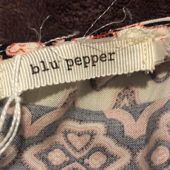 Blu Pepper Babydoll Sundress - Size Small - Medallion Print - Picture 4 of 6